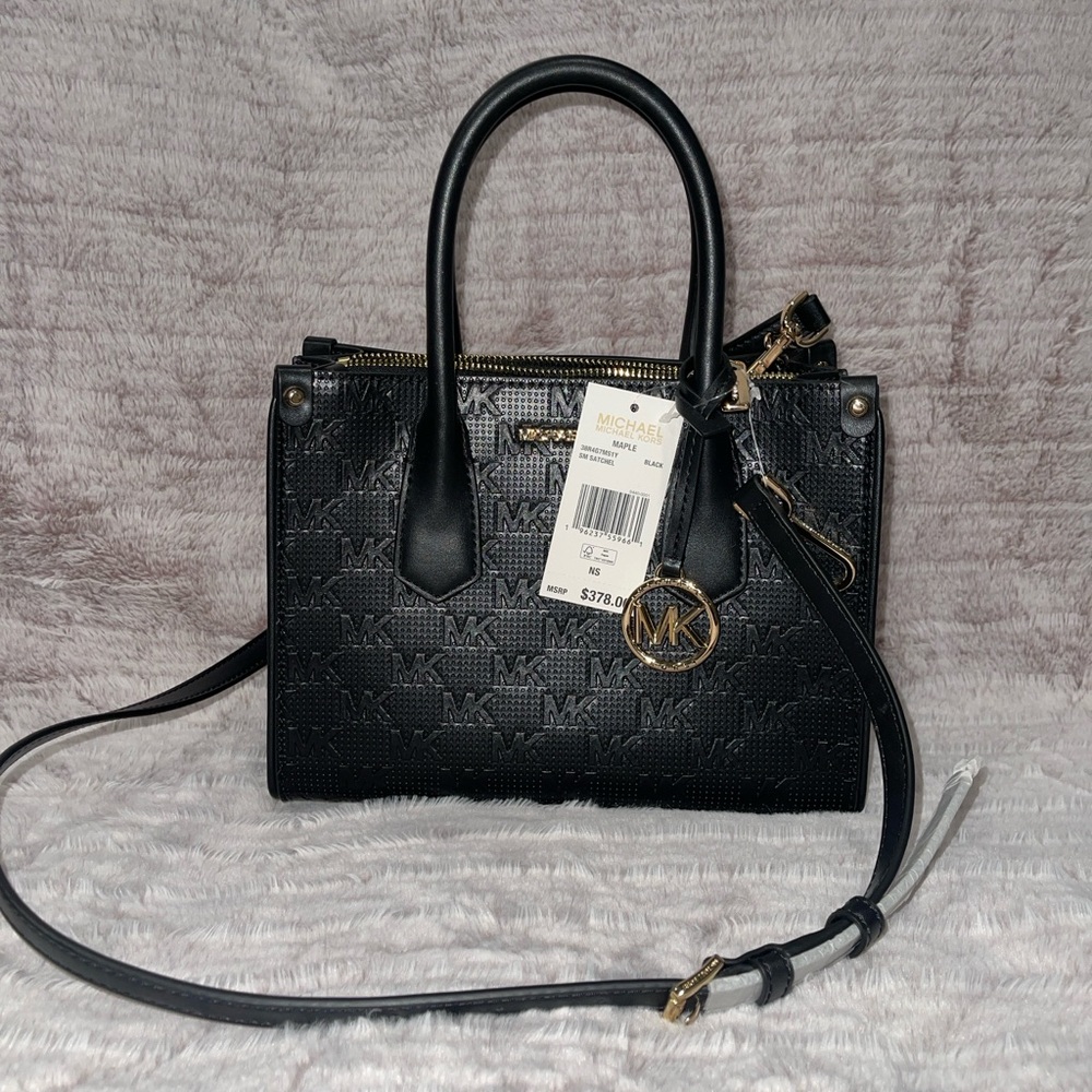 Michael Kors Black Signature Satchel